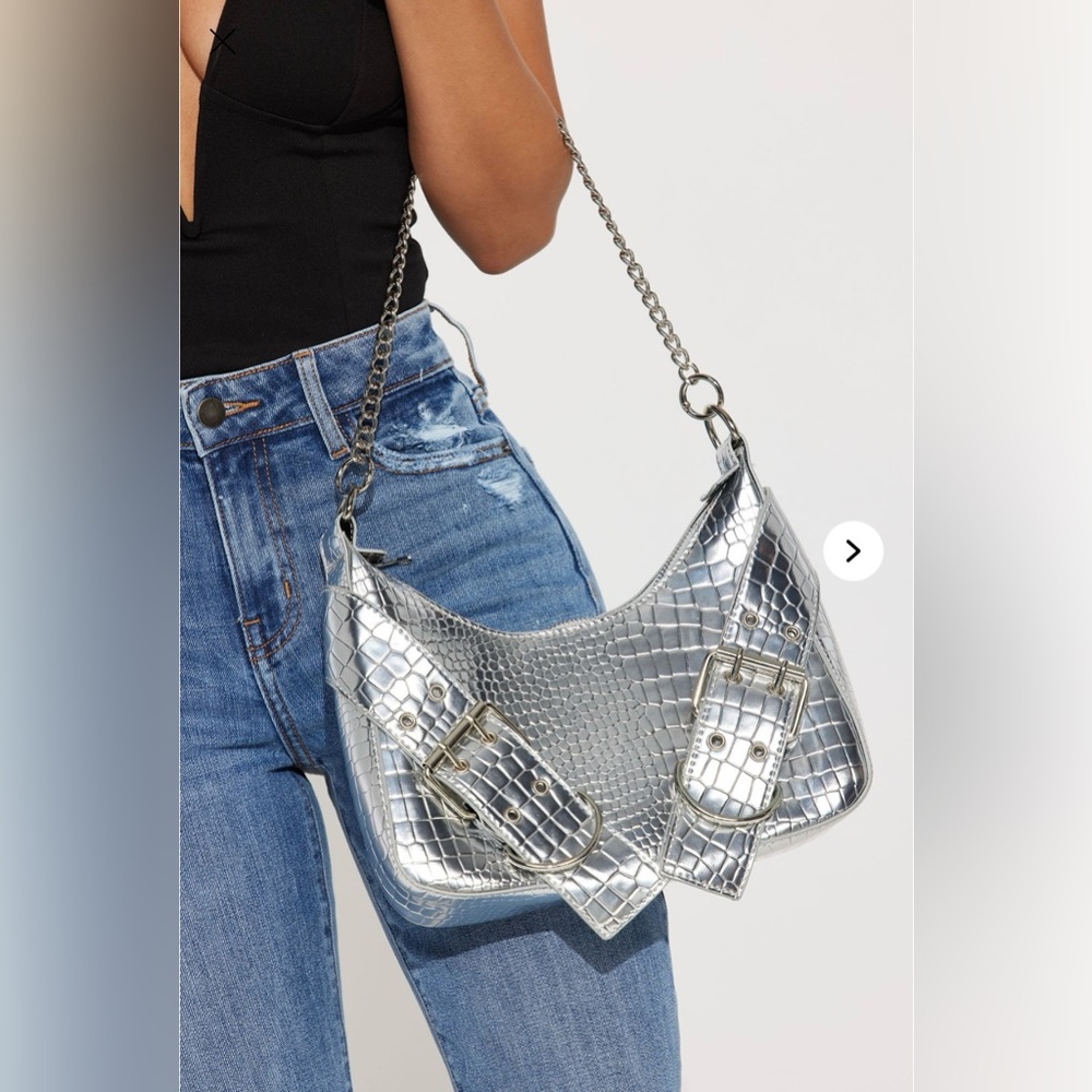 Shoulder Bag - Silver